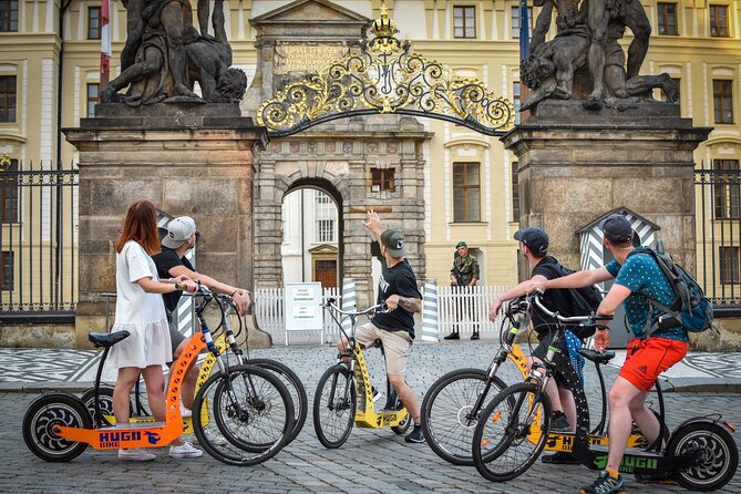 1.5h Prague E-Scooter Panoramic Tour small-group with PragueWay - Lennon Wall and Kampa: Prague’s colorful first chapter