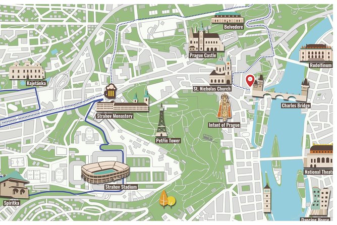 1.5h Small Group Segway Tour & Free Taxi Transfer ️with PragueWay - Brevnov Monastery and the Benedikt tradition