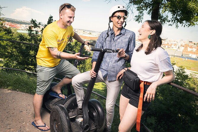 1.5h Small Group Segway Tour & Free Taxi Transfer ️with PragueWay - Getting comfortable on the Segway