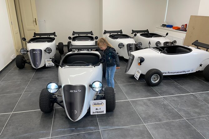 1-Hour Ride Across the Prague in Mini Hot Rod Car - Starting at Štvanice Island in Prague 7