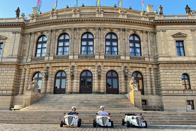 1-Hour Ride Across the Prague in Mini Hot Rod Car - Price and value at $120