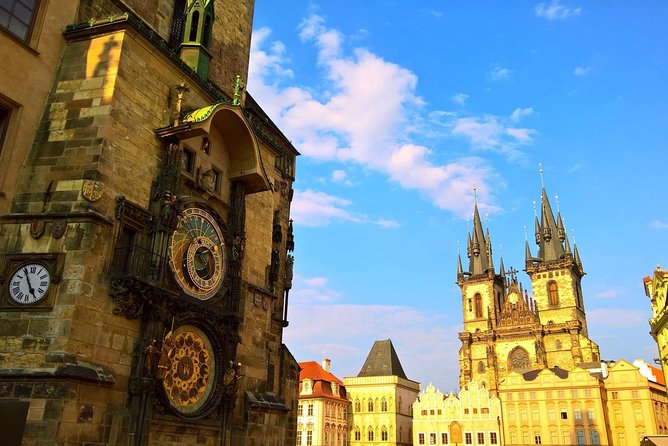 2:5-Hour Walking Tour of Old Town Prague with Boat Ride - Republic Square, the Powder Gate, and the city’s changing face