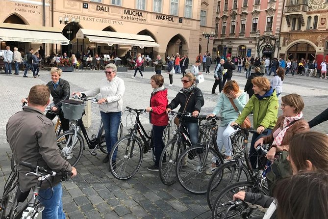 3-hour Complete Prague Bike Tour - Wenceslas Square and the events that shaped modern Czechia