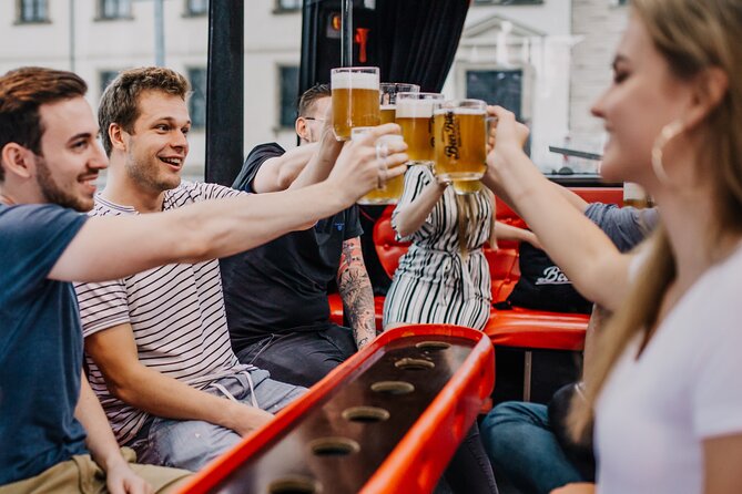 Adults-only Prague Beer Bus Tour - The Letná viewpoint and Prague from above