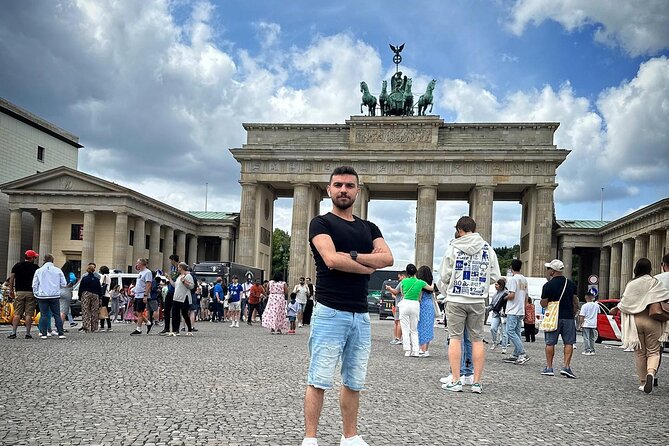 Berlin Full Day Tour with Lunch and private transfers from Prague - Brandenburg Gate gives you the right opening scene