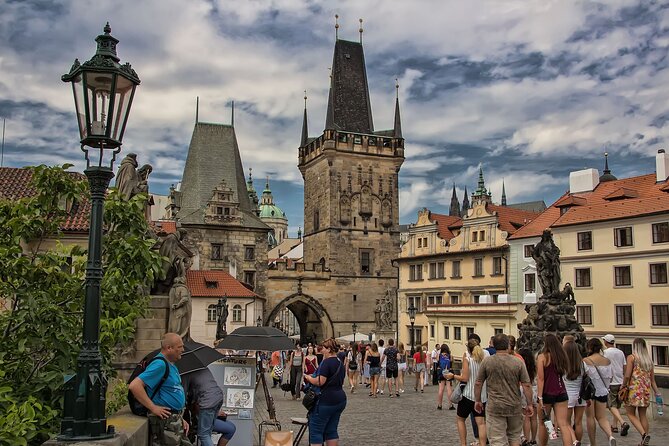 Best of Prague Private Walking Tour (Left and Right Riverbank) - Powder Tower and Municipal House Finish