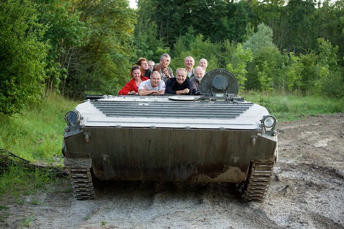 BMP tank driving experience Prague - A guided tour of tanks and military vehicles