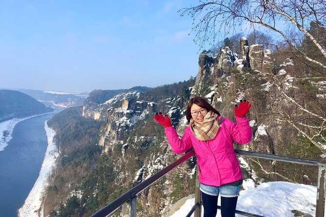 Bohemian And Saxon Switzerland Winter Tour from Prague - Pravcicka Gate, Europe’s great sandstone arch