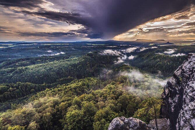 Bohemian Switzerland From Prague with Brewery Tour & Beer Tasting - Neurathen Castle and the story in the rocks