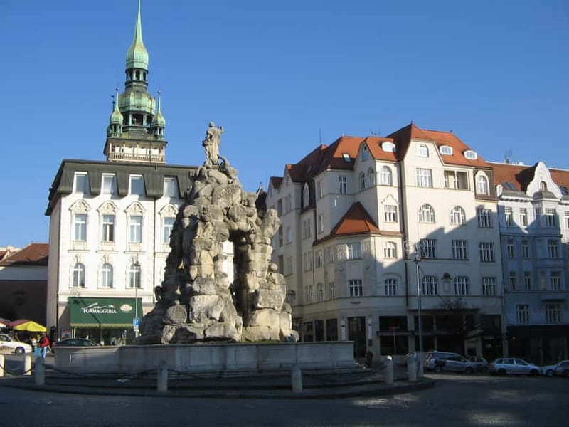 Brno: Historic Downtown Walking Tour - The Vegetable Market and Brno underground