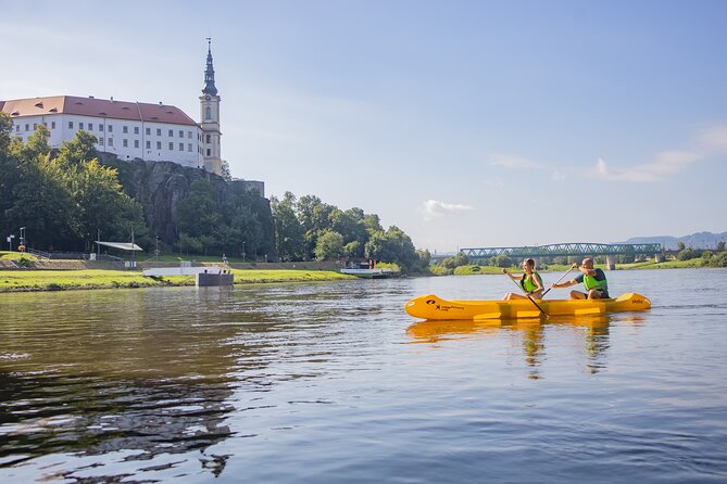 Canoeing on the Elbe river from Děčín to Bad Schandau - A sensible plan for the day