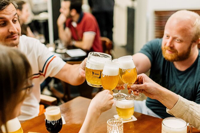 Craft Beer Tasting in Prague - The opening pours: light Czech beer first