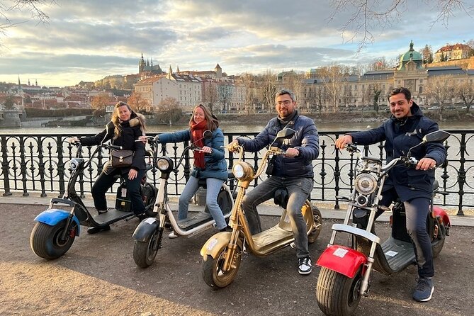 Create your own route on eScooter and enjoy Prague on wheels! - Franz Kafka, the Rudolfinum, and the National Theatre