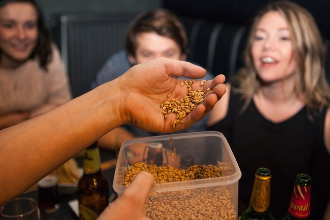 Czech Beer Tasting Experience - Cheese, crackers, and the food pairing