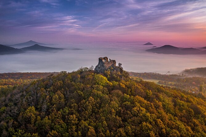 Czech countryside scenical hike to the castle, local deli tasting - Hiking up to Děkovka Castle
