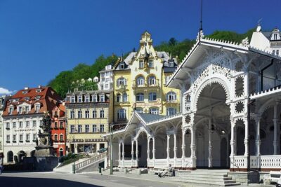 Czech Spas of Karlovy Vary and Marianske Lazne from Prague