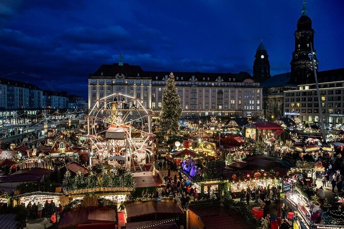 Dresden Christmas Markets And Old Town Tour - From Prague - Dresden Castle, Hofkirche, and a royal route