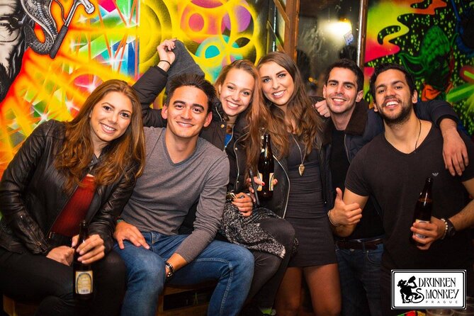 Drunken Monkey Pub Crawl with Open Bar & Club Entry - Who will enjoy this Prague pub crawl