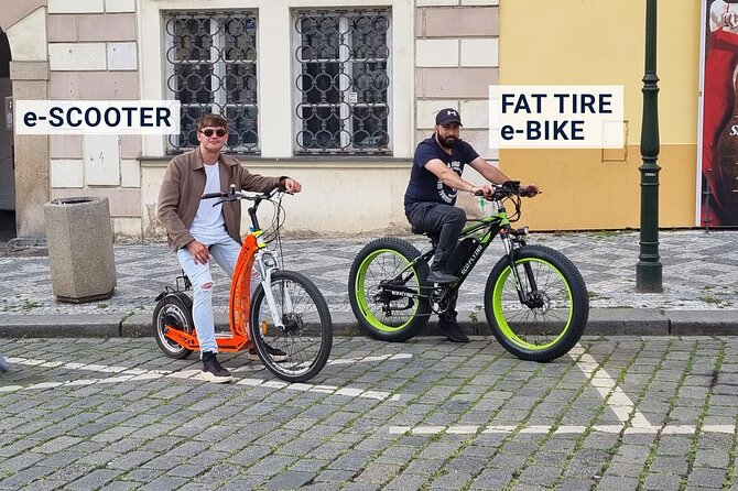 E-Bike, E-Scooter Viewpoint Fun Tour - Starting at Maltézské náměstí in Malá Strana