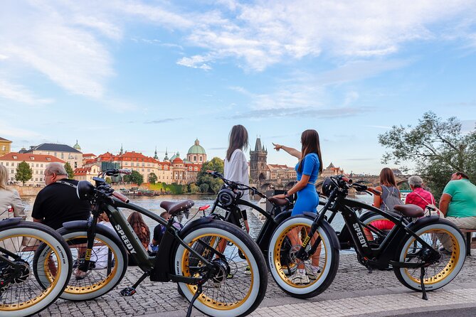 Ebike Sunset tour of Prague - Wenceslas Square in Ten Minutes