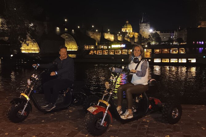 Electric Trike Night Tour in Prague - Live Guided - Strahov Monastery and its hilltop view