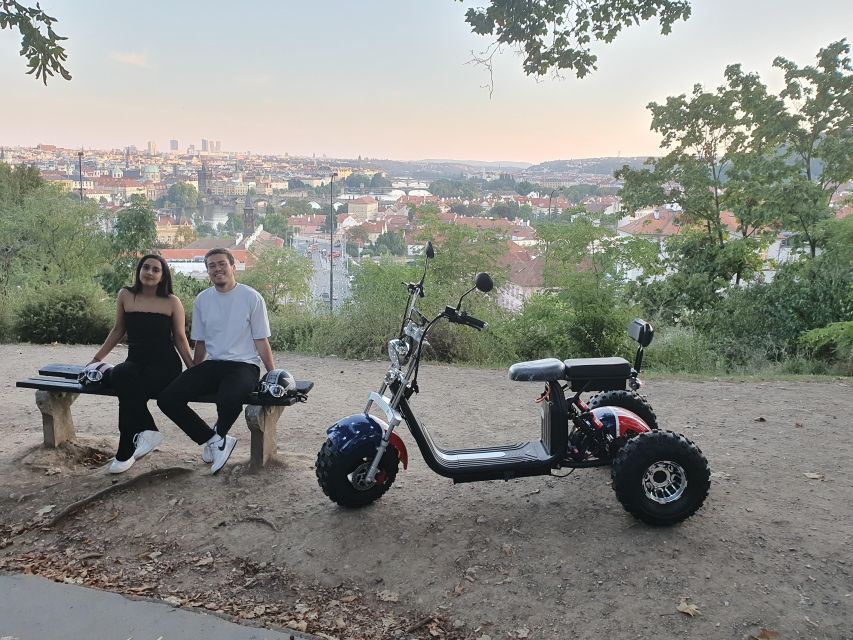 Electric Trike Sunset Prague Tour - What the $59 price gives you
