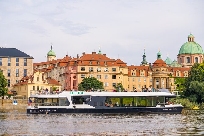 Evening Eco Cruise With a Glass of Prosecco in Bohemia - The Marie d’Bohemia and its electric ride