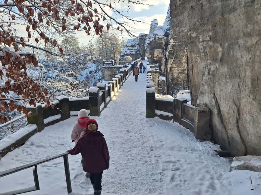 From Dresden: Bastei Bridge & Bohemian Switzerland Day Trip - Bastei Bridge and the Elbe views