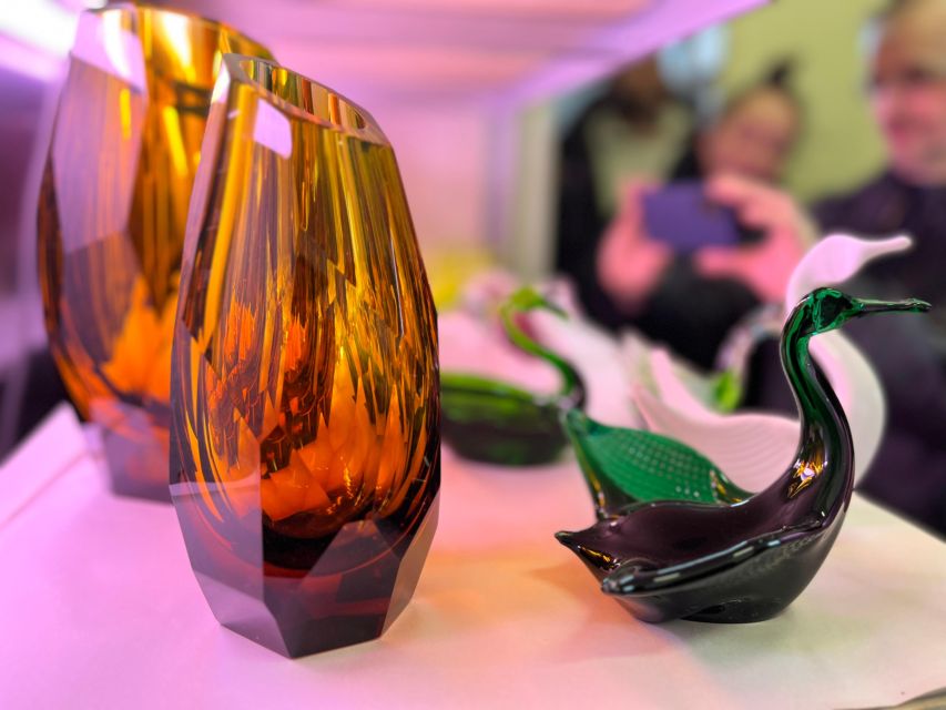 From Prague: Bohemian Glass Crystal Private Tour with Lunch - Lunch at Cvikov brewery