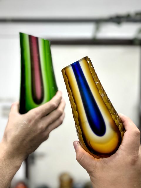 From Prague: Bohemian Glass Crystal Private Tour with Lunch - Filip Lukavec and the hands-on glass session
