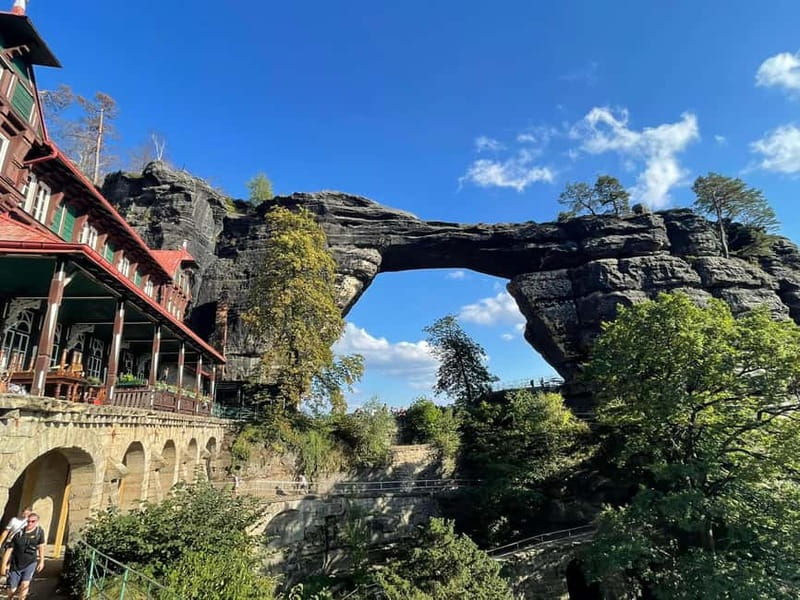 From Prague: Bohemian & Saxon Switzerland All-Inclusive Tour - Pravcicka Gate and the Narnia feeling