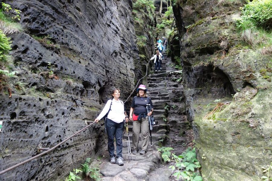 From Prague: Bohemian & Saxon Switzerland All-Inclusive Tour - Kamenice Gorge by boat