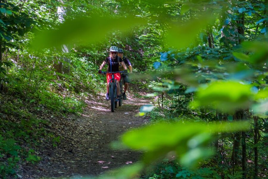 From Prague: E-Mountain Biking Trip to the Bohemian Paradise - Hruboskalsko Rock Town and the best riding of the day