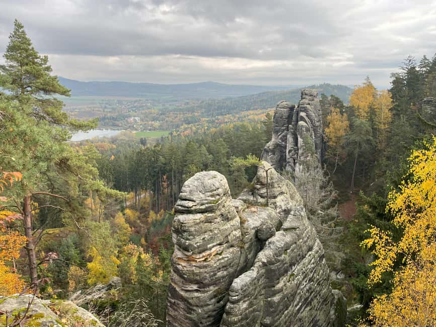 From Prague: Hike, Castle and Brewery in Bohemian Paradise - Transport, timing, and group size