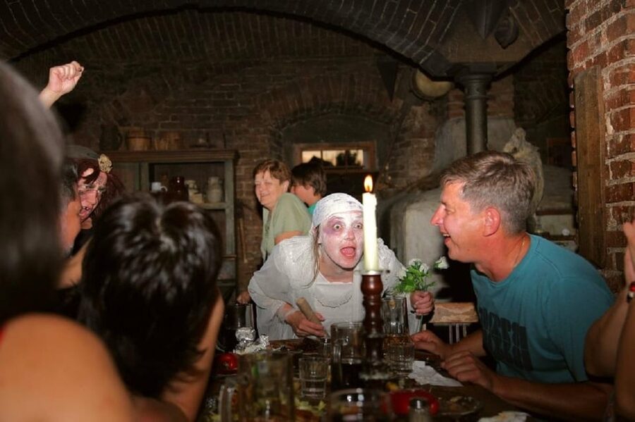 From Prague: Medieval Dinner, Show, Castle and Brewery - Leaving Prague From Na Florenci