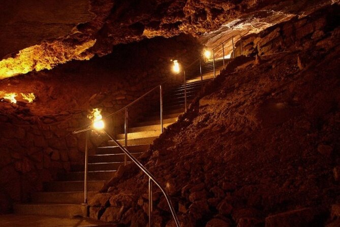From Prague: Small-Group Karlstejn Castle & Koneprusy Caves Trip - Inside the Koněprusy Caves