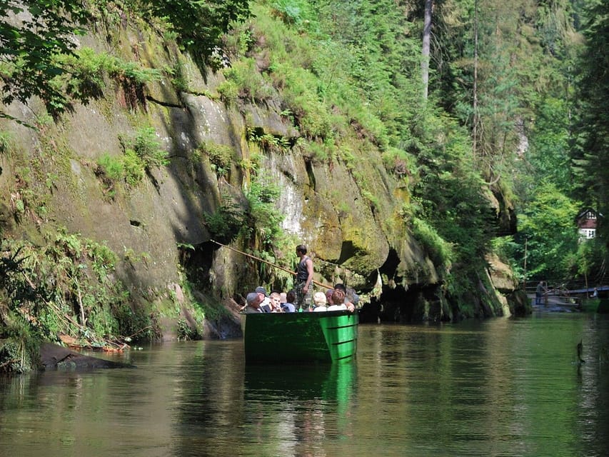 From Prague: Tour to Saxon and Bohemian Switzerland - Winter changes the route to Tisa Rocks