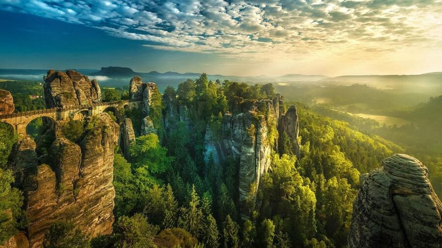 From Prague: Tour to Saxon and Bohemian Switzerland - Bastei Bridge: an easy start with big views
