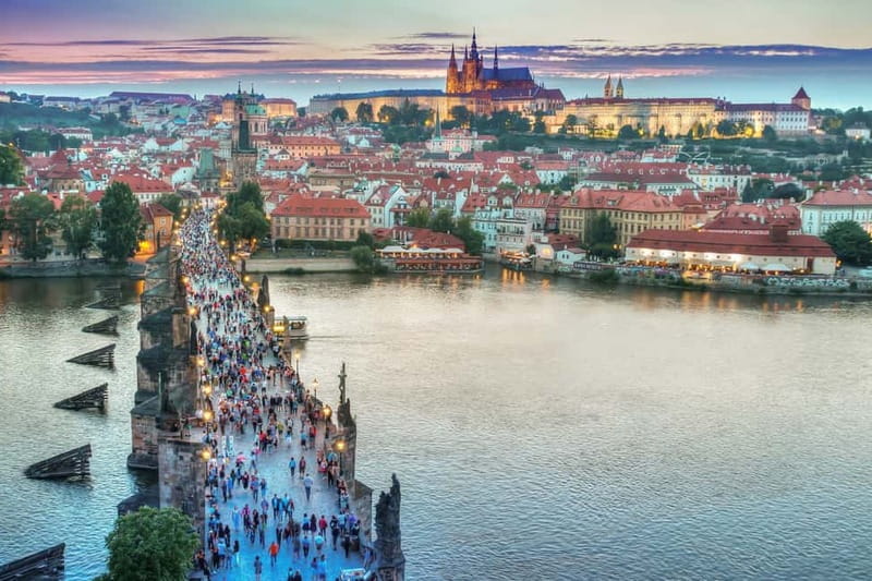 From Vienna: Full-Day Trip to Prague - Prague’s first landmarks: the river and National Theatre