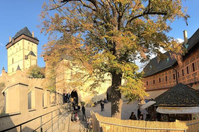 Full-Day Countryside Bike Tour to Karlstejn Castle (small group) - The return train makes the long day easier
