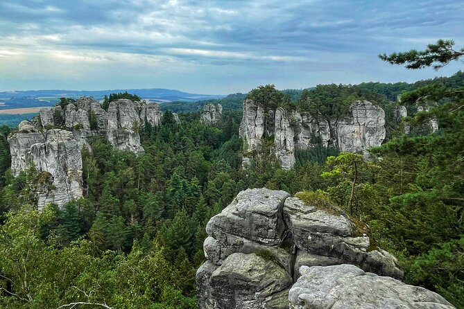 Full-Day Hiking in Bohemian Paradise: Hrubá Skála near Prague - Valdštejn Castle adds a medieval note