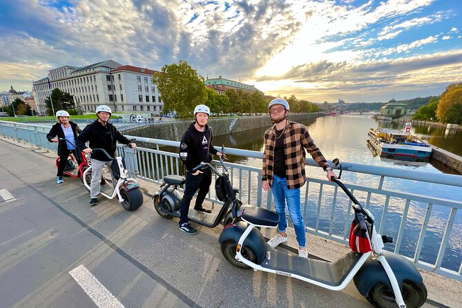 Grand city tour on Scrooser in Prague - Lennon Wall, Lesser Town, and New Town