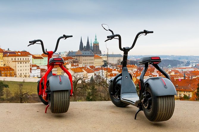 Grand city tour on Scrooser in Prague - Prague Venice, Charles Bridge, and the riverfront