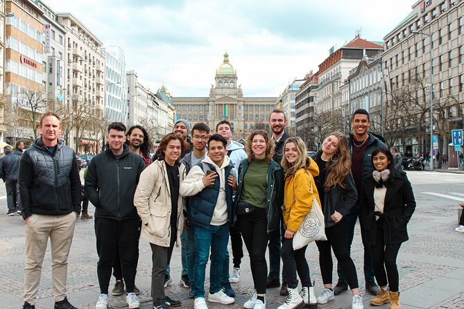 Guided 3-Hour Food Tasting Experience in Prague - Mysák: pastry inside a landmark building