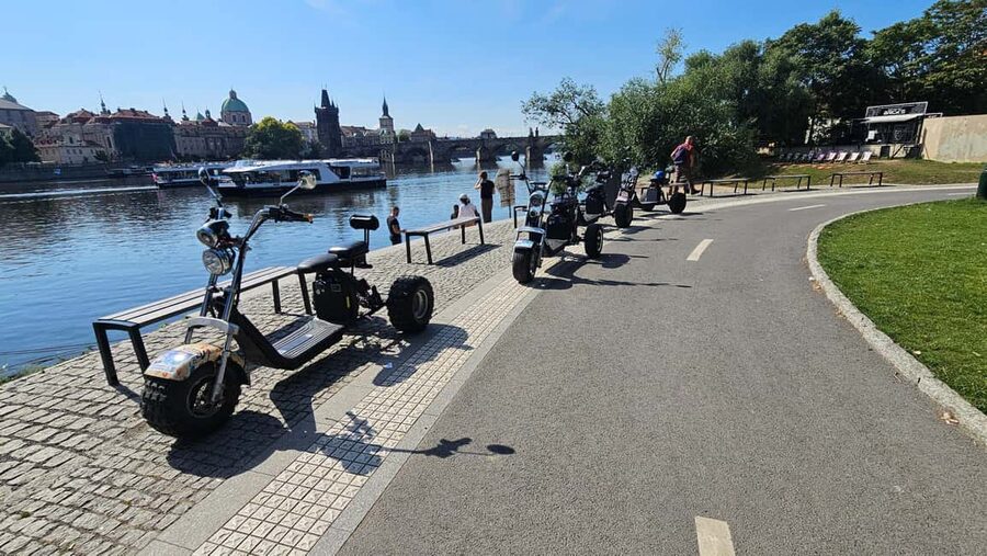 Heart of Prague tour on Tricycle electric scooter - Price, timing, and weather