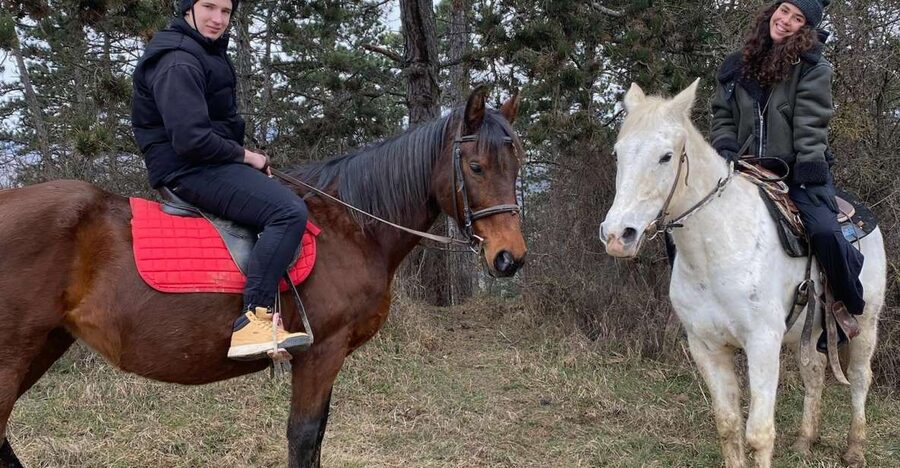 Horseback riding tour near Prague - The 50 to 75 minute ride through Czech nature