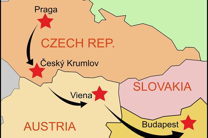 Las Mas Bellas Ciudades de Europa Central - Day 6: Vienna to Budapest by coach