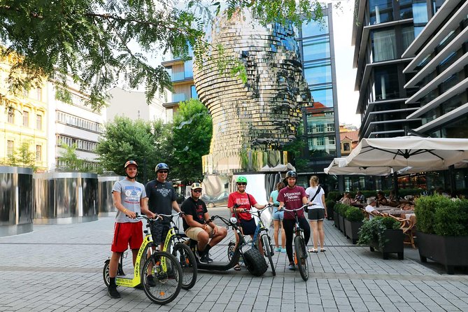 Live-Guided Half-Day Segway & E-Scooter tour - Meeting at Maltezské Square and learning the machines