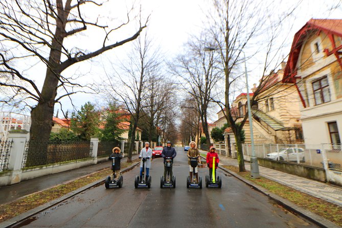Live-Guided Half-Day Segway & E-Scooter tour - The riverfront: Dancing House and National Theatre
