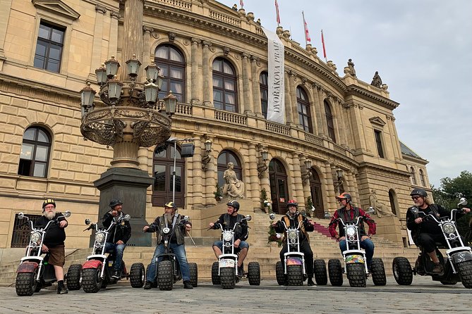 Live-Guided Tour - Trike-Harley Adventure of Prague - Kafka, Rudolfinum, and the Jewish Quarter